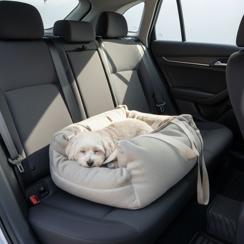 Dog car seat travel - car,