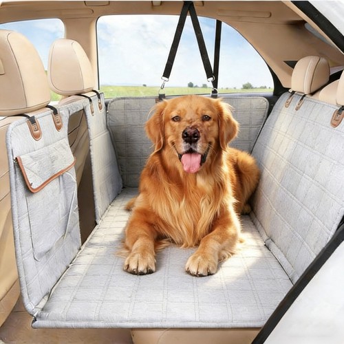 Dog car seat - car, back