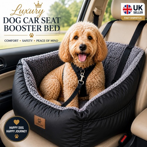 Luxury medium dog car seat - dog,