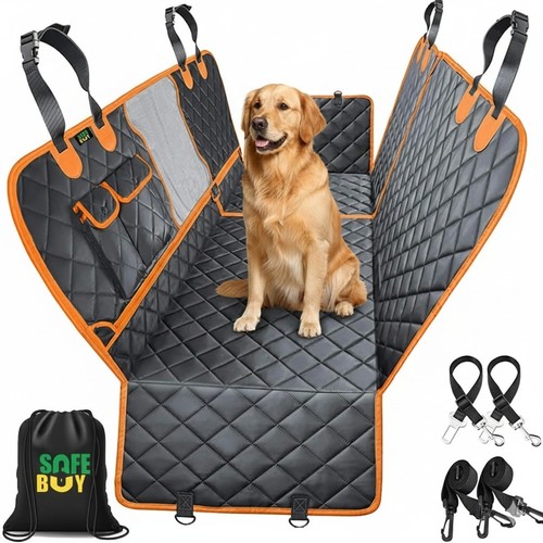 Dog car seat cover rear - dog,